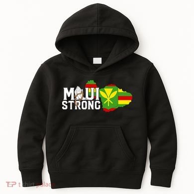 Pray For Maui Hawaii Strong Kids Hoodie