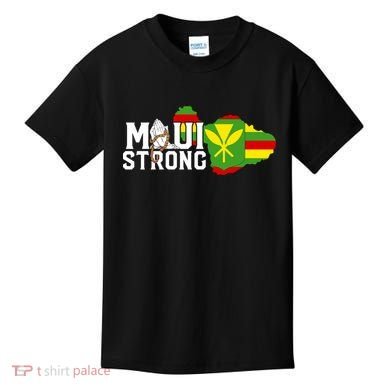 Pray For Maui Hawaii Strong Kids T-Shirt