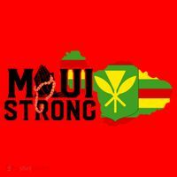 Pray For Maui Hawaii Strong Santa Hat thumb 1