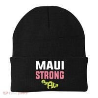 Pray For Maui Hawaii Strong Beanie thumb 0