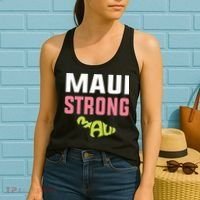 Pray For Maui Hawaii Strong Women's Tank Top thumb 2