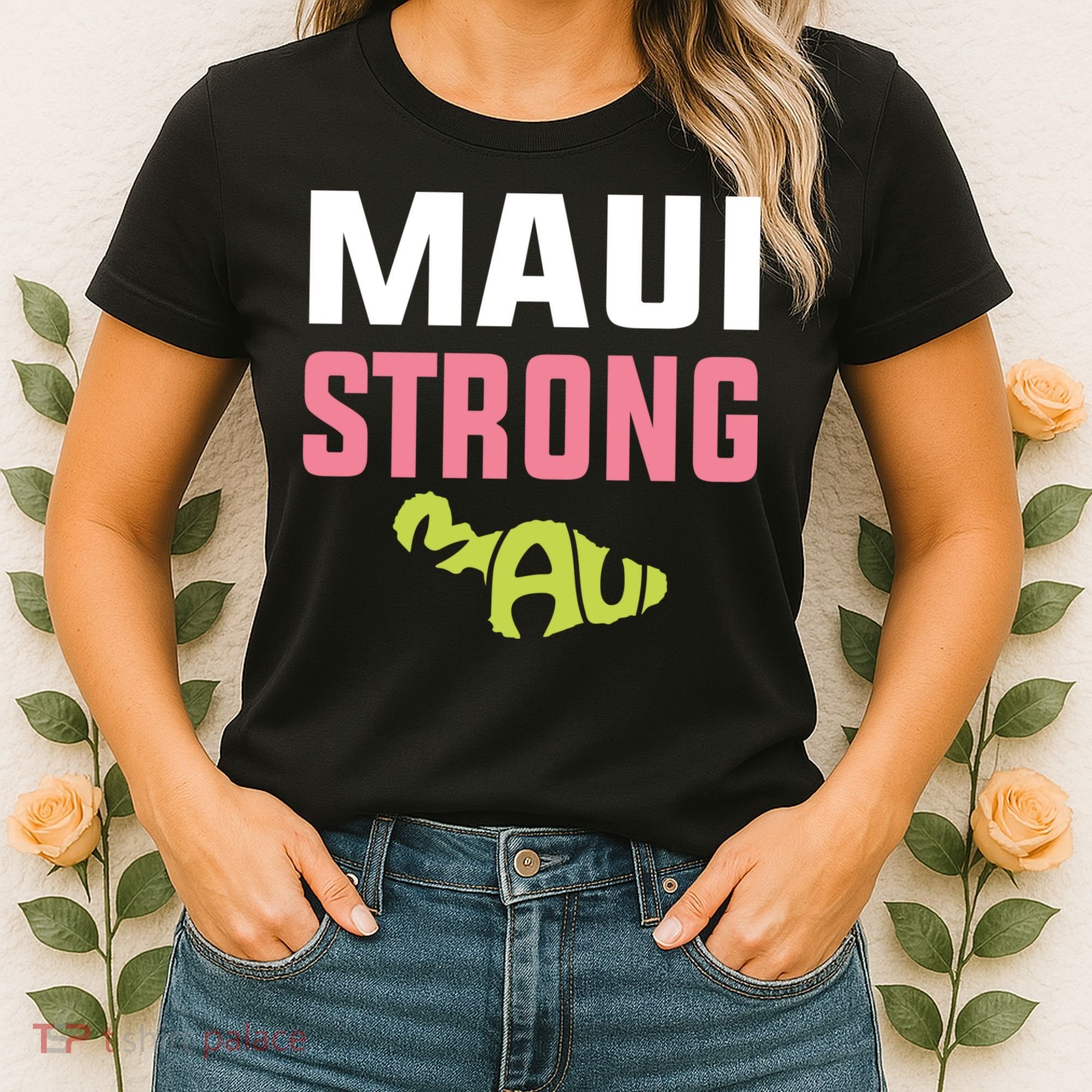 Pray For Maui Hawaii Strong Women's T-Shirt