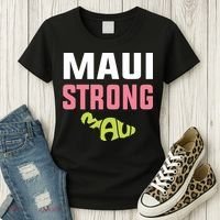 Pray For Maui Hawaii Strong Women's T-Shirt thumb 3