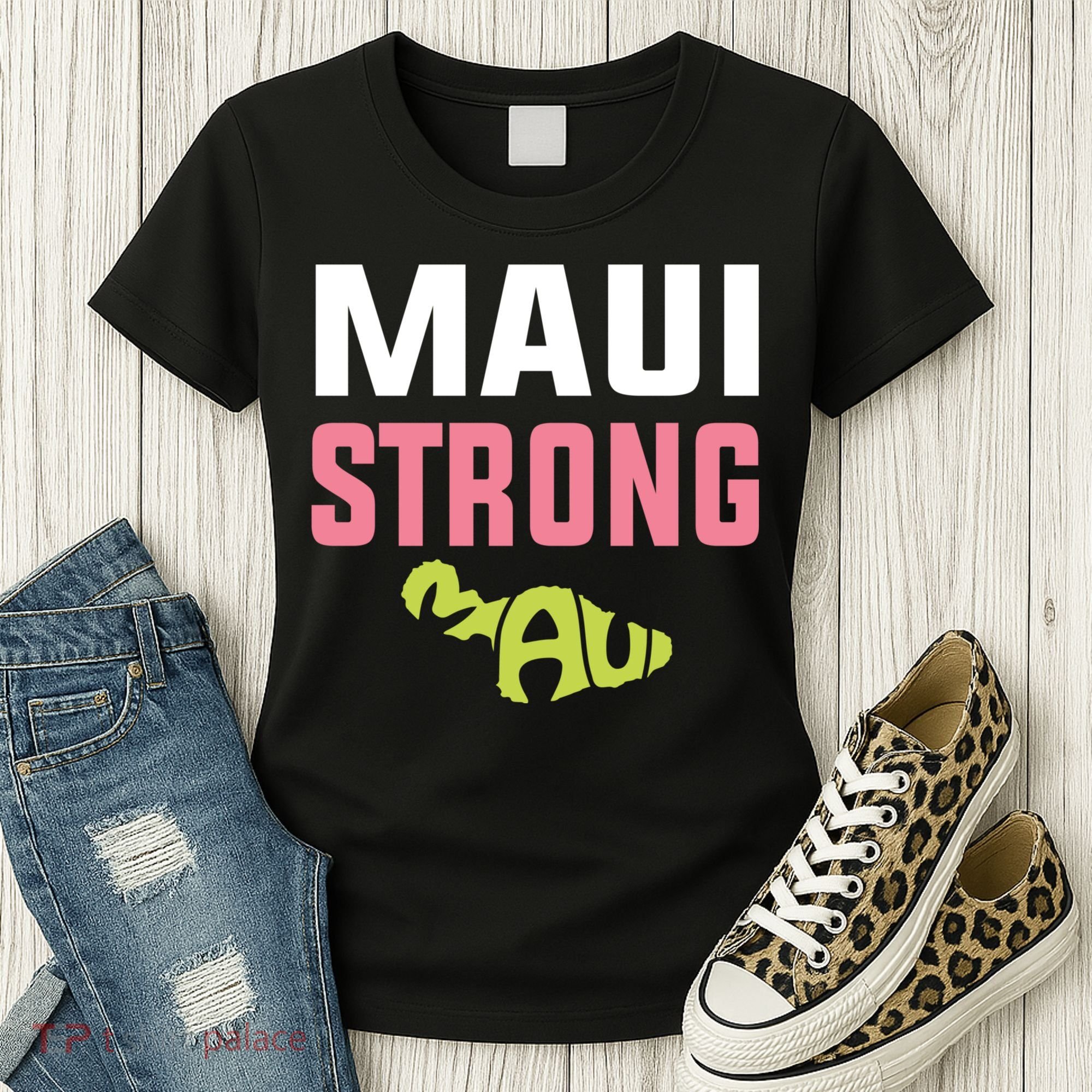 Pray For Maui Hawaii Strong Women's T-Shirt