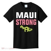 Pray For Maui Hawaii Strong Kids T-Shirt thumb 0