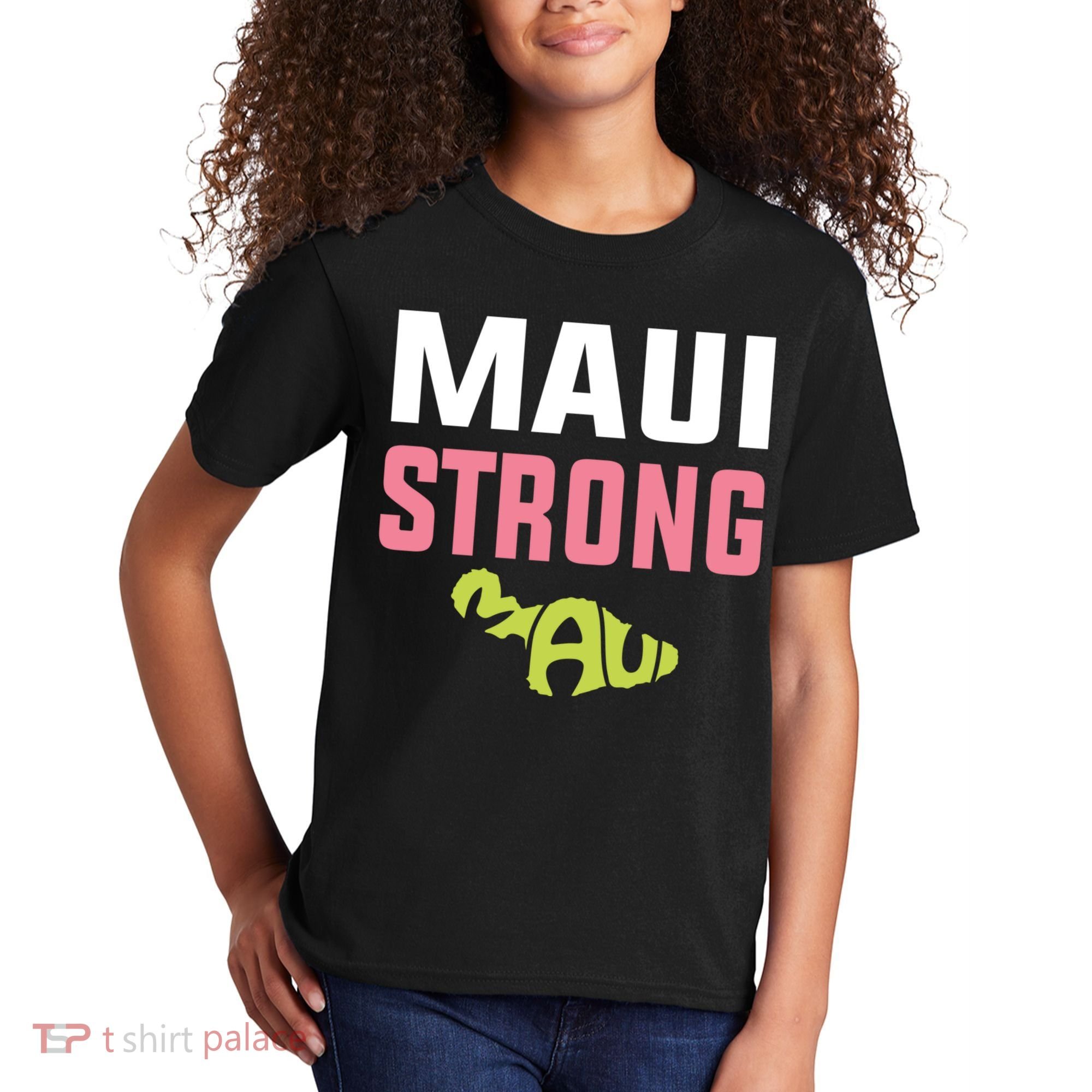 Pray For Maui Hawaii Strong Kids T-Shirt