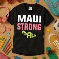 Pray For Maui Hawaii Strong Kids T-Shirt thumb 3