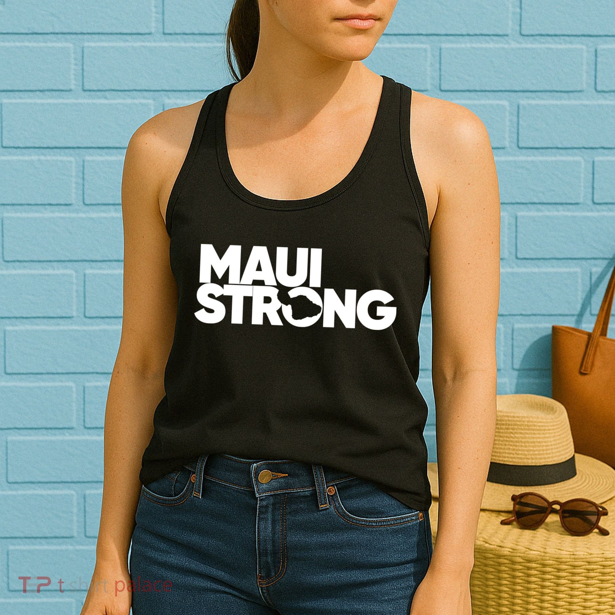 Pray For Maui Hawaii Strong Women's Tank Top
