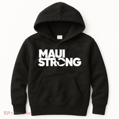 Pray For Maui Hawaii Strong Kids Hoodie