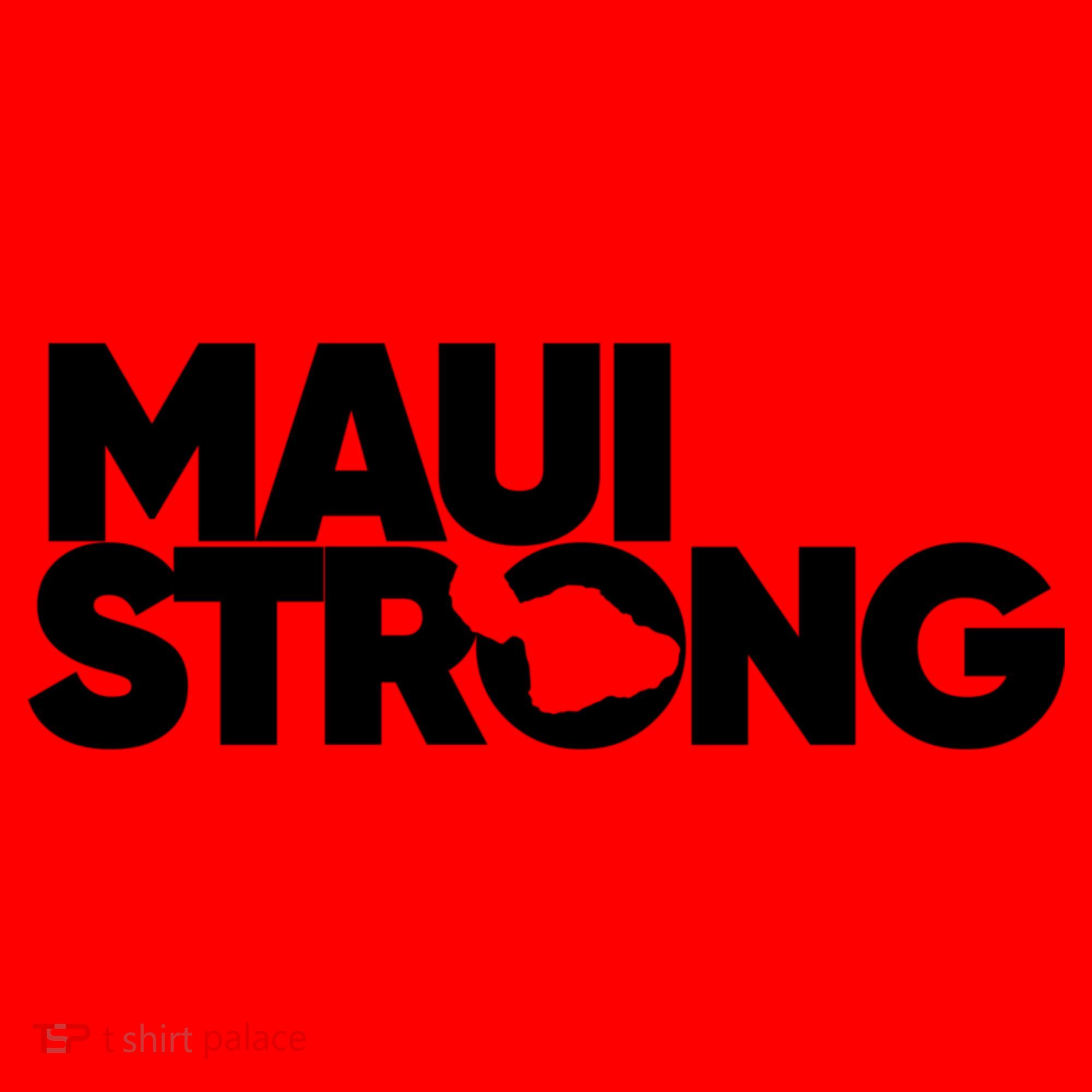 Pray For Maui Hawaii Strong Santa Hat