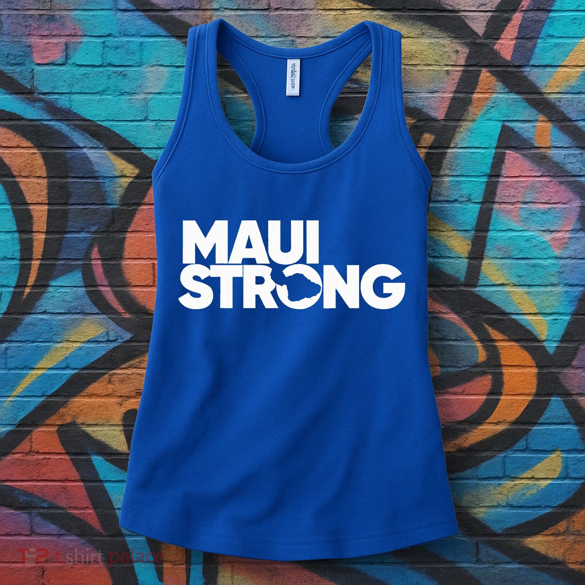 Pray For Maui Hawaii Strong Women's Tank Top