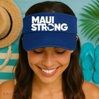 Pray For Maui Hawaii Strong Visor thumb 2