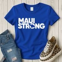 Pray For Maui Hawaii Strong Women's T-Shirt thumb 3