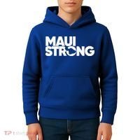 Pray For Maui Hawaii Strong Kids Hoodie thumb 4