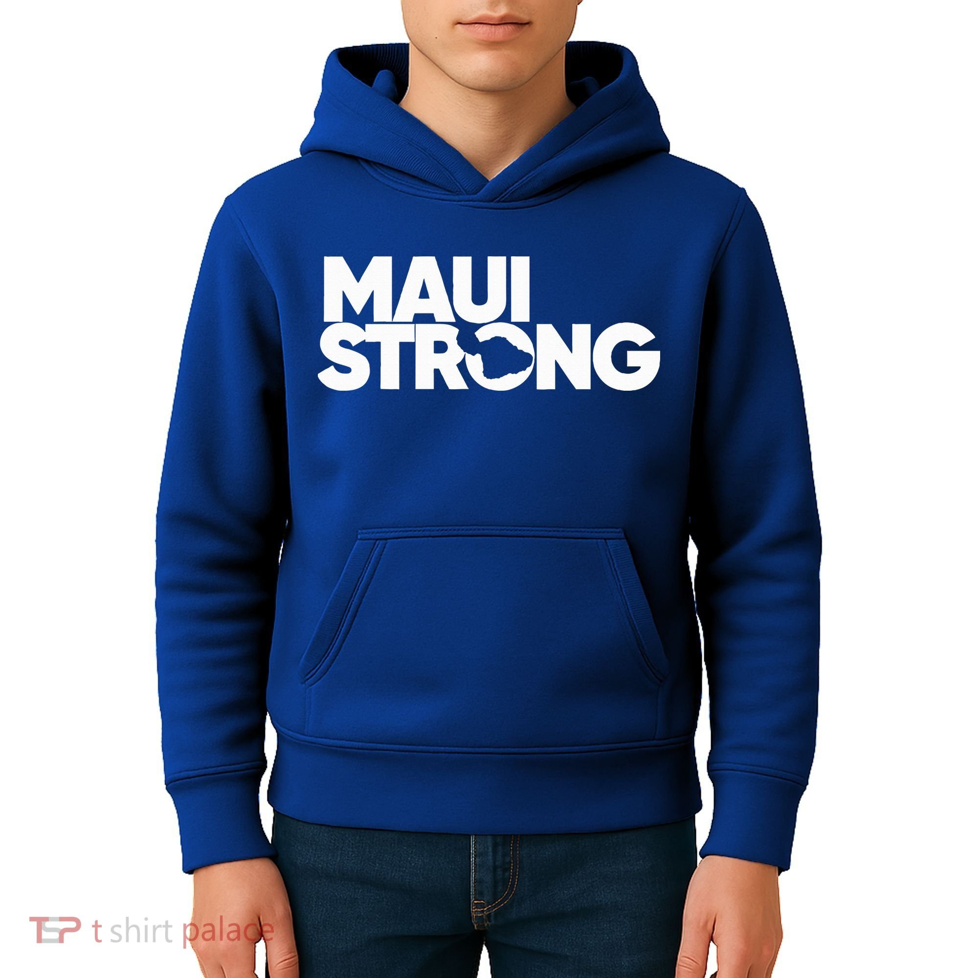Pray For Maui Hawaii Strong Kids Hoodie