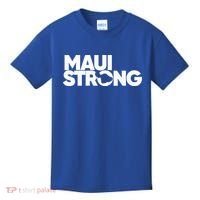 Pray For Maui Hawaii Strong Kids T-Shirt thumb 0