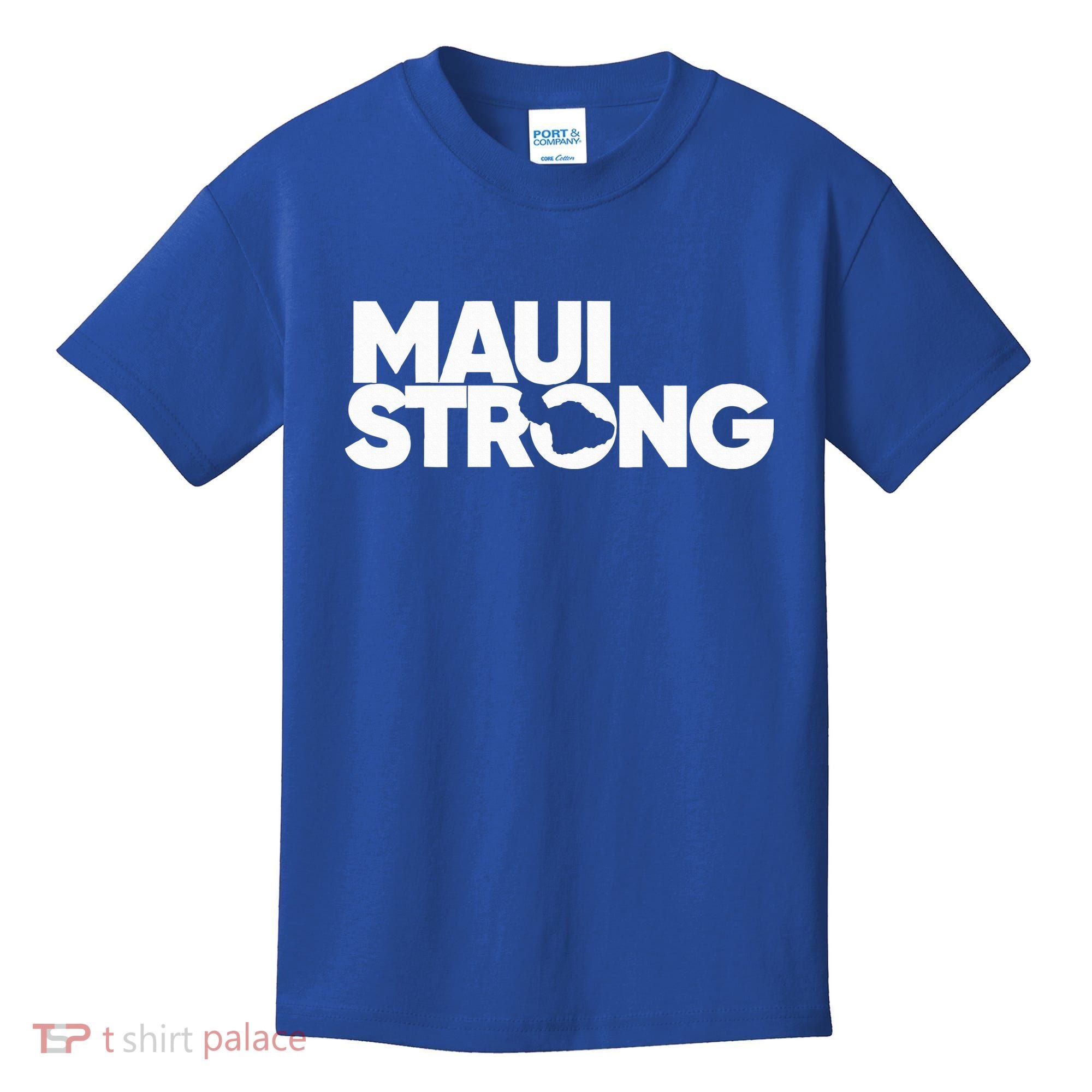 Pray For Maui Hawaii Strong Kids T-Shirt