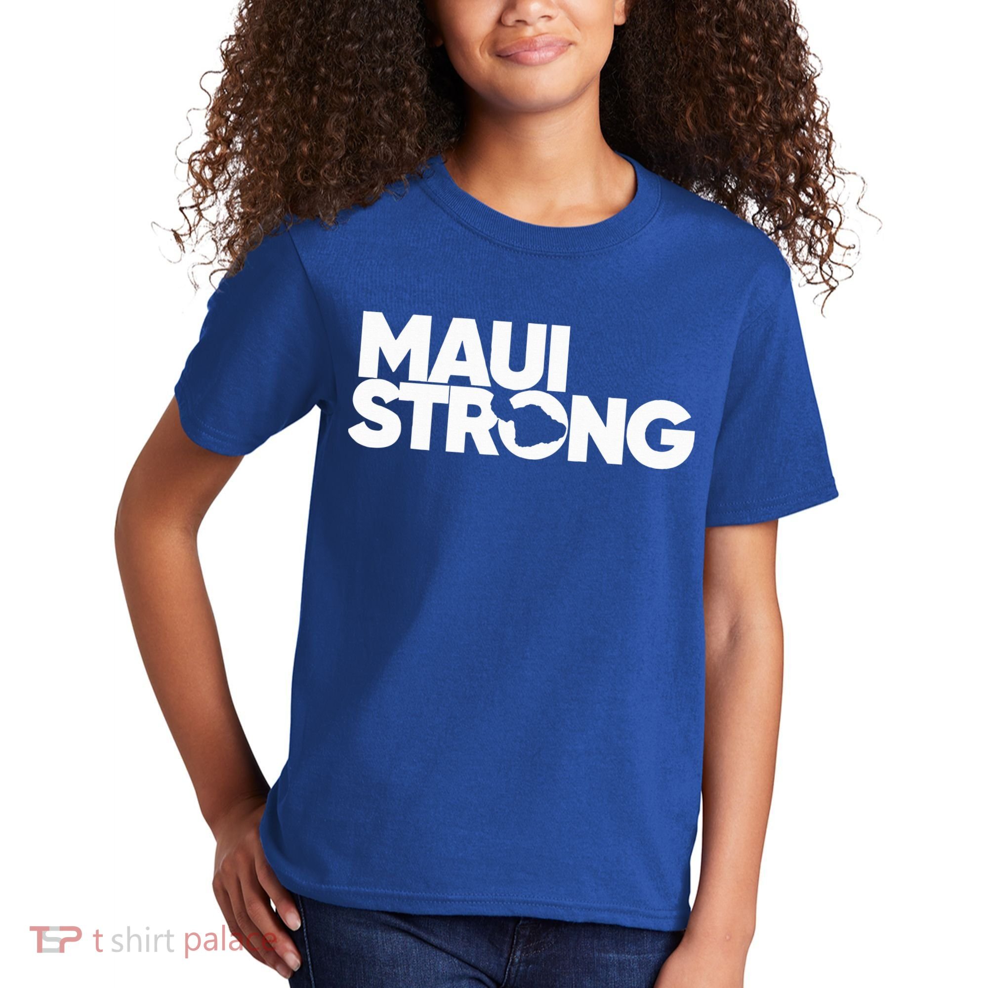 Pray For Maui Hawaii Strong Kids T-Shirt