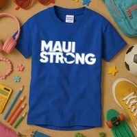 Pray For Maui Hawaii Strong Kids T-Shirt thumb 3