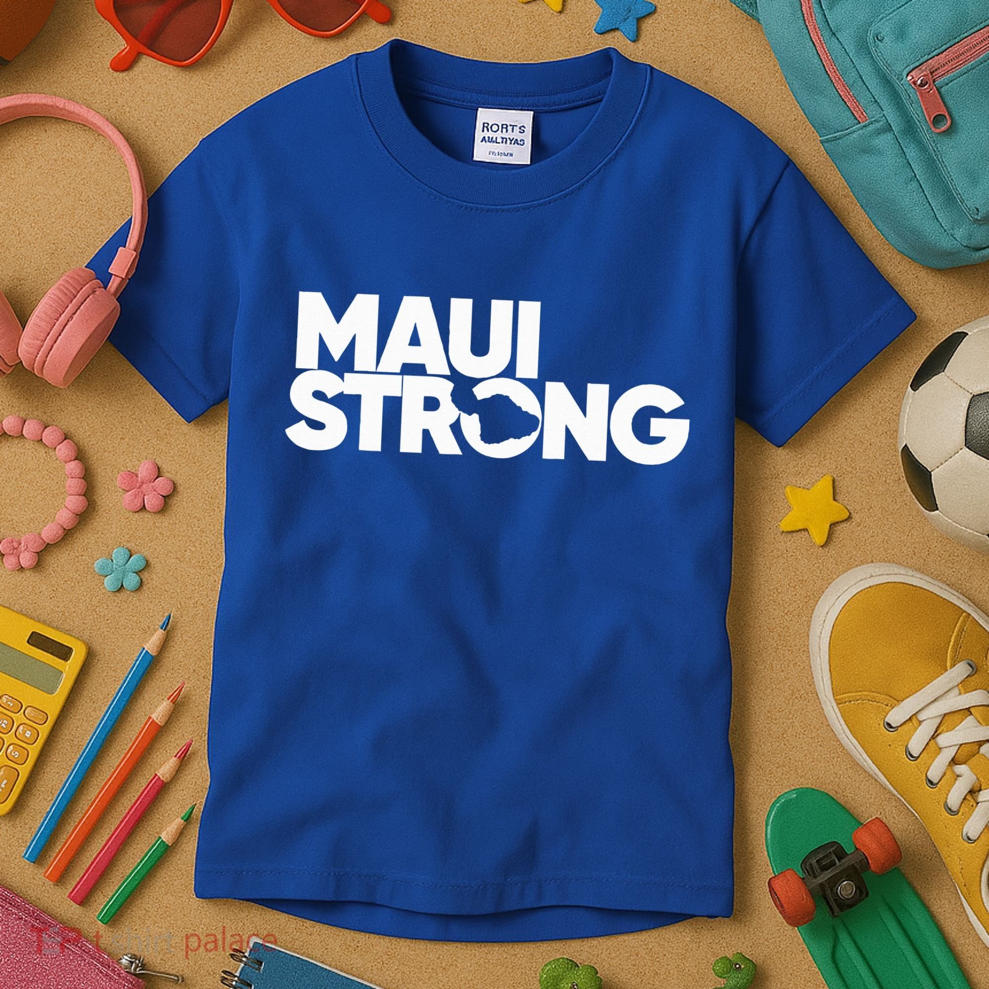 Pray For Maui Hawaii Strong Kids T-Shirt