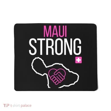 Pray For Maui Hawaii Strong Mousepad