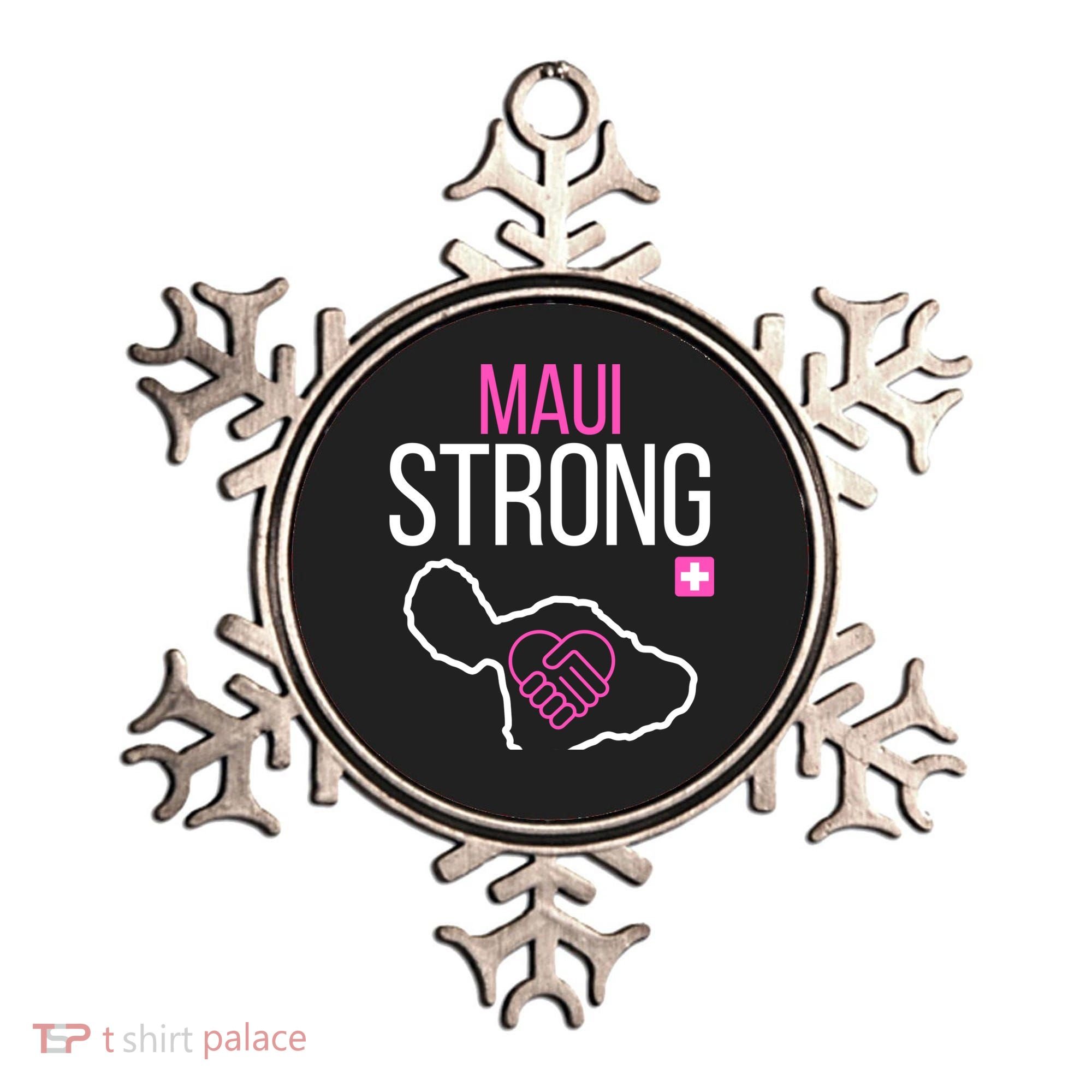 Pray For Maui Hawaii Strong Ornament