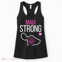 Pray For Maui Hawaii Strong Women's Tank Top thumb 0