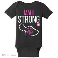 Pray For Maui Hawaii Strong Baby Bodysuit thumb 0