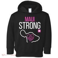 Pray For Maui Hawaii Strong Toddler Hoodie thumb 0
