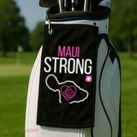 Pray For Maui Hawaii Strong Golf Towel thumb 2