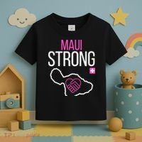 Pray For Maui Hawaii Strong Toddler T-Shirt thumb 3