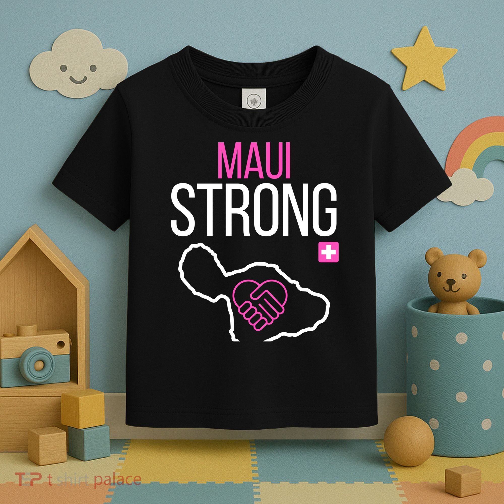 Pray For Maui Hawaii Strong Toddler T-Shirt