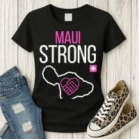 Pray For Maui Hawaii Strong Women's T-Shirt thumb 3