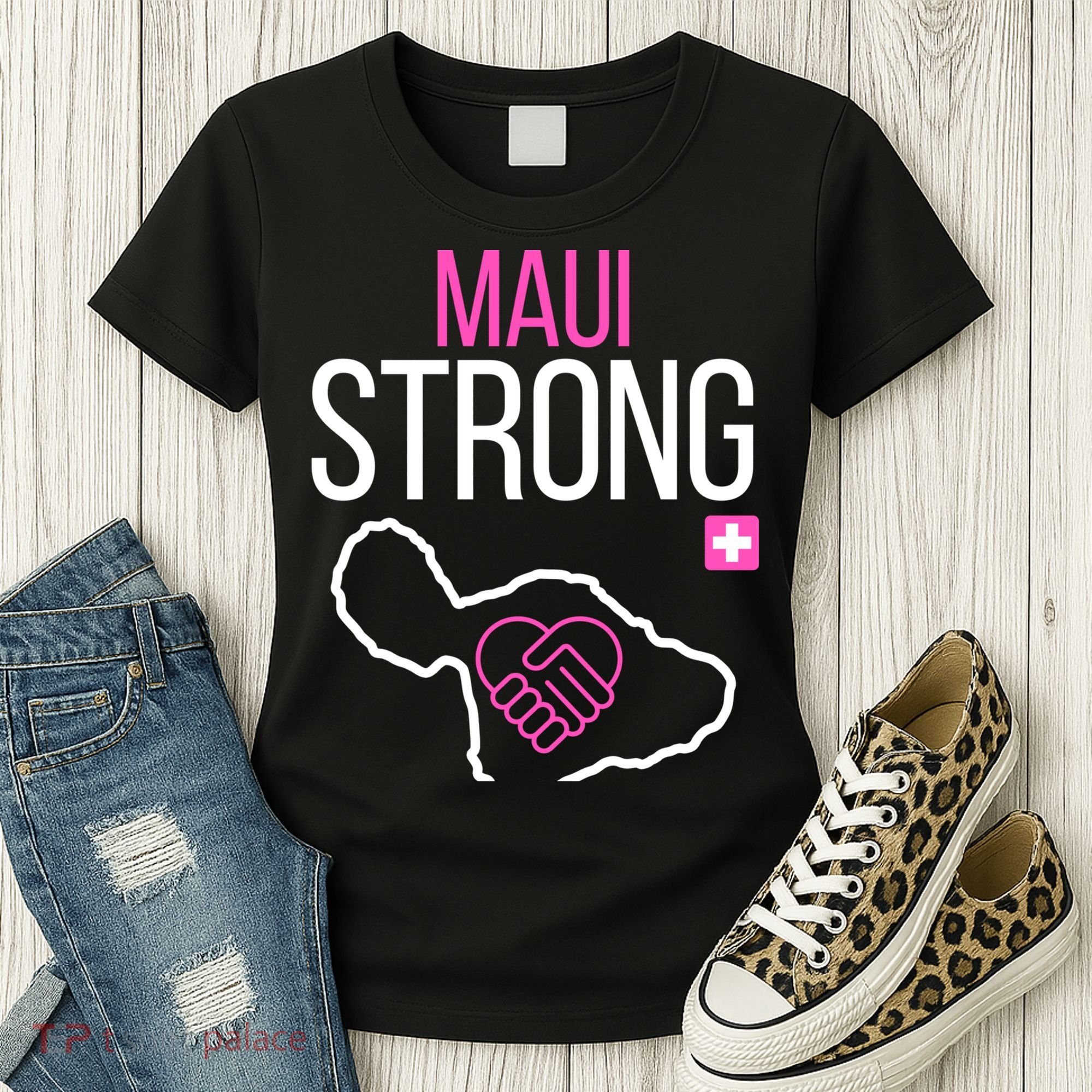 Pray For Maui Hawaii Strong Women's T-Shirt