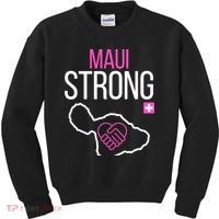 Pray For Maui Hawaii Strong Kids Sweatshirt thumb 0
