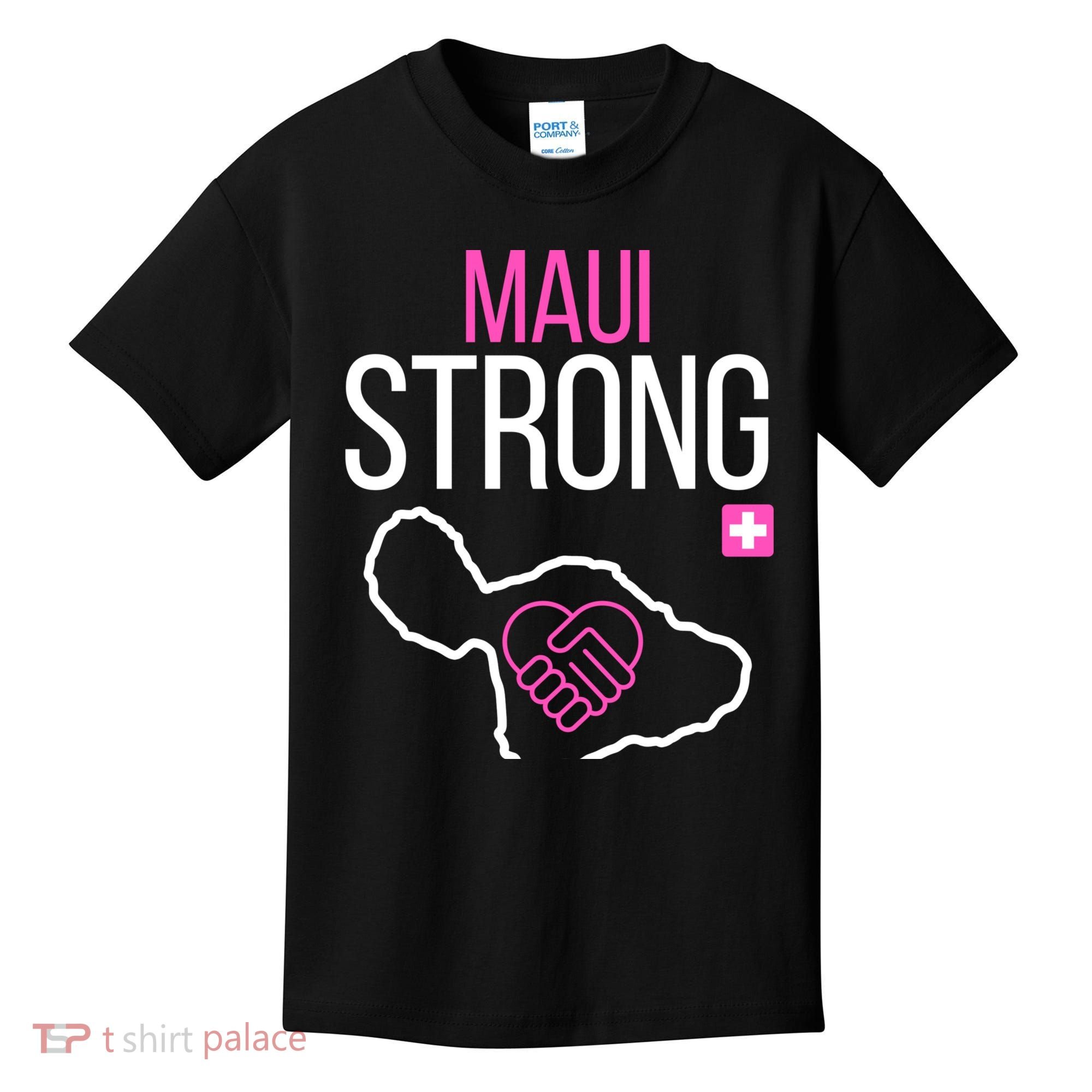 Pray For Maui Hawaii Strong Kids T-Shirt