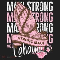 Pray For Maui Hawaii Strong Maui Lahaina Hawaiian Islands Women's Sweatshirt thumb 2