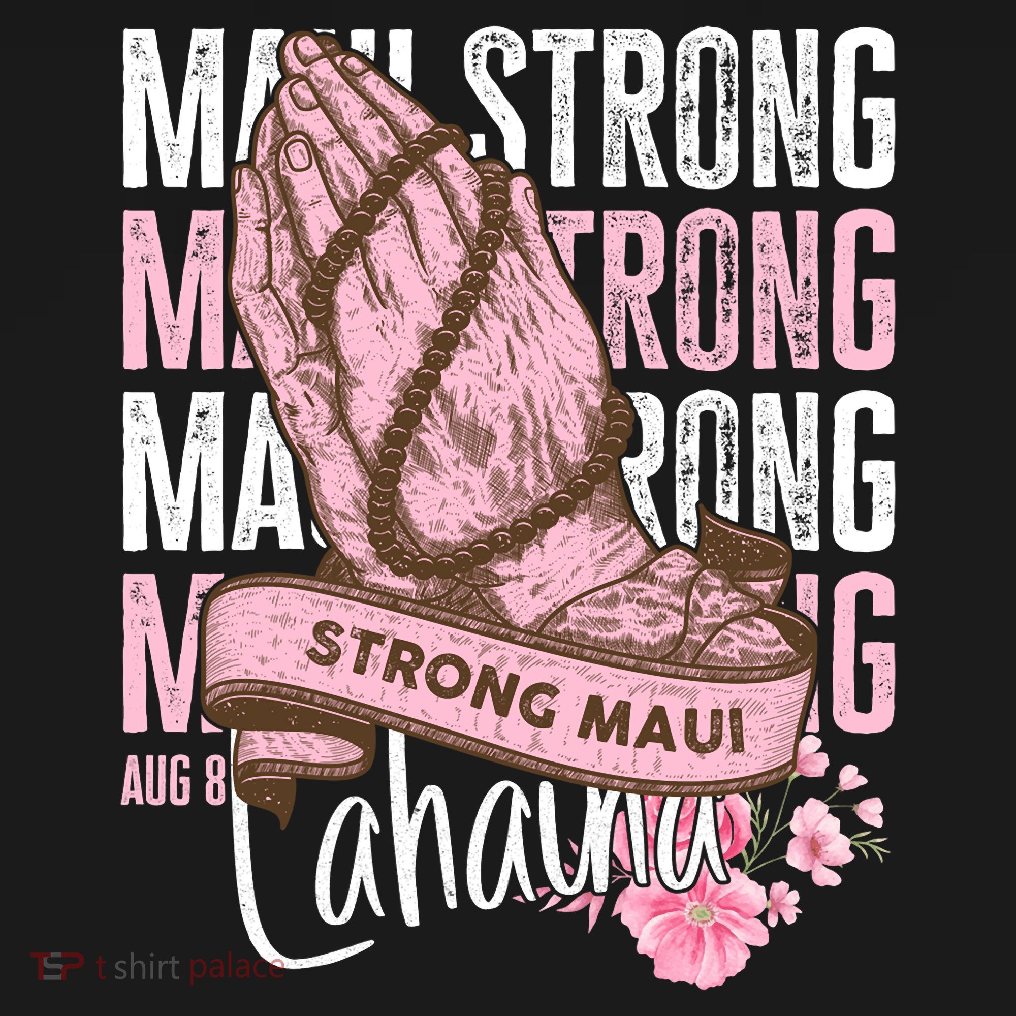 Pray For Maui Hawaii Strong Maui Lahaina Hawaiian Islands Women's Hoodie