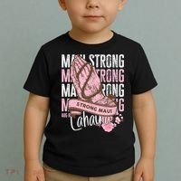 Pray For Maui Hawaii Strong Maui Lahaina Hawaiian Islands Toddler T-Shirt thumb 2