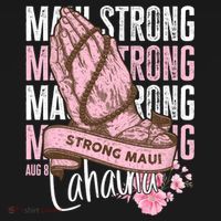 Pray For Maui Hawaii Strong Maui Lahaina Hawaiian Islands Visor thumb 3