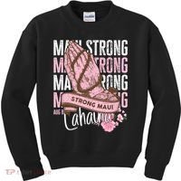 Pray For Maui Hawaii Strong Maui Lahaina Hawaiian Islands Kids Sweatshirt thumb 0