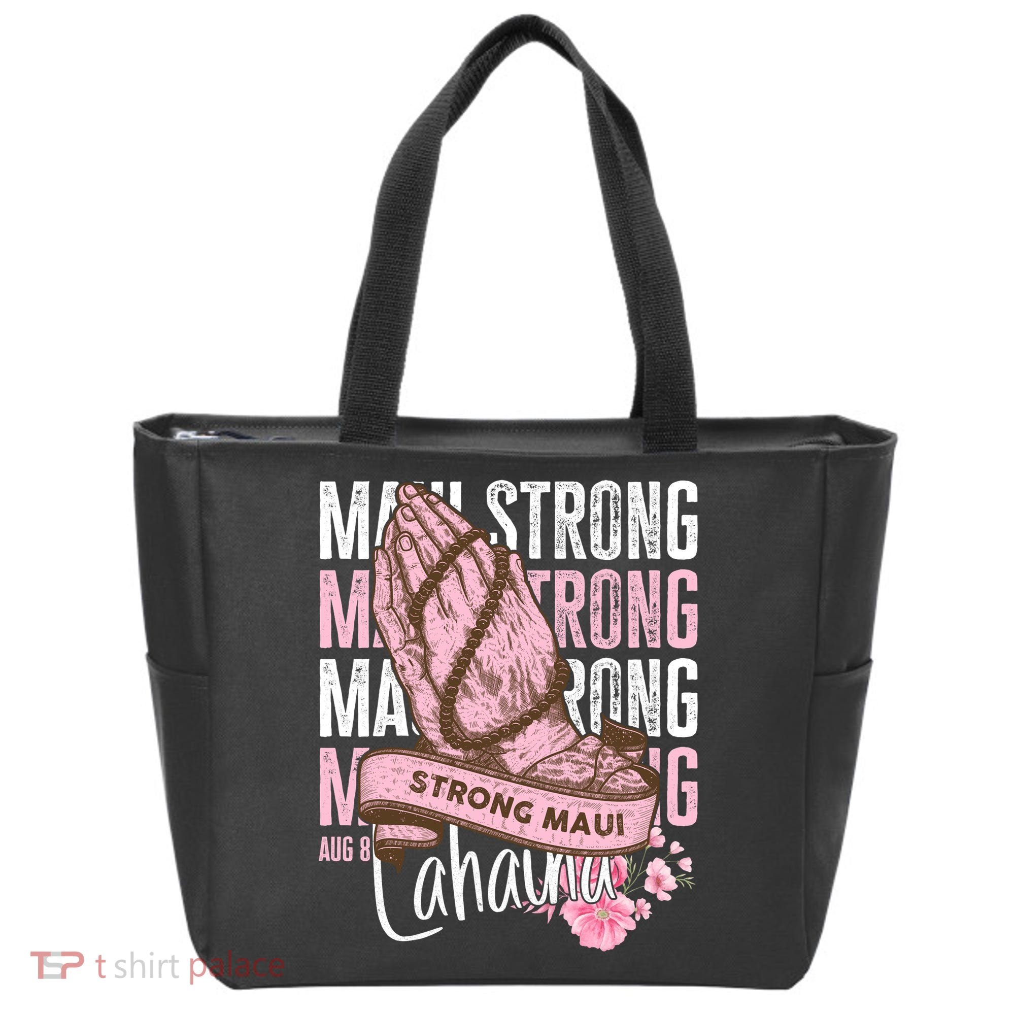 Pray For Maui Hawaii Strong Maui Lahaina Hawaiian Islands Tote Bag