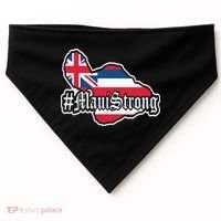 Pray For Maui Strong Hawaii Strong Save Maui Hawaii USA-Made Doggie Bandana thumb 0