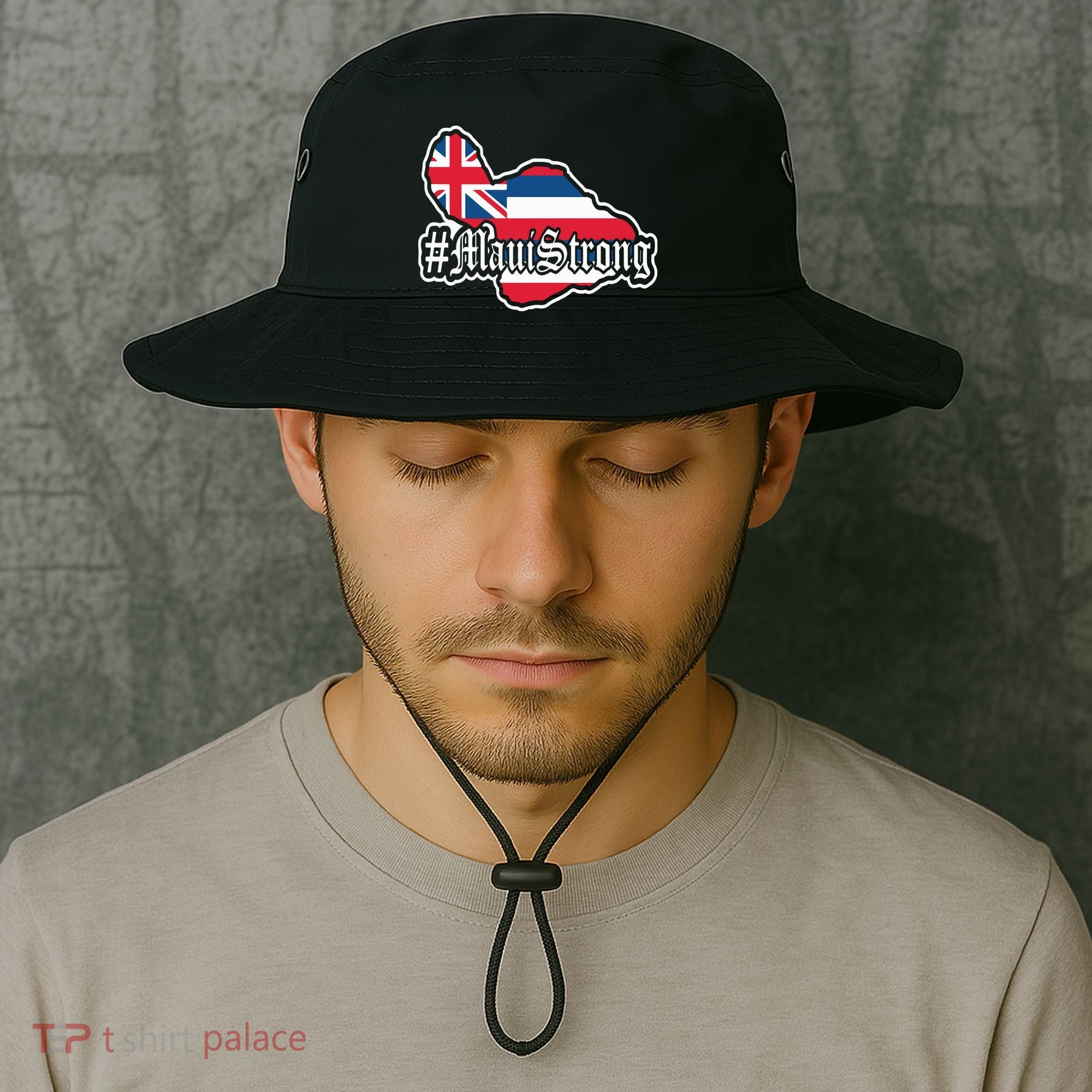 Pray For Maui Strong Hawaii Strong Save Maui Hawaii Bucket Hat