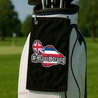Pray For Maui Strong Hawaii Strong Save Maui Hawaii Golf Towel thumb 2