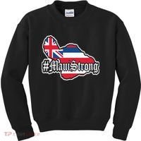 Pray For Maui Strong Hawaii Strong Save Maui Hawaii Kids Sweatshirt thumb 0