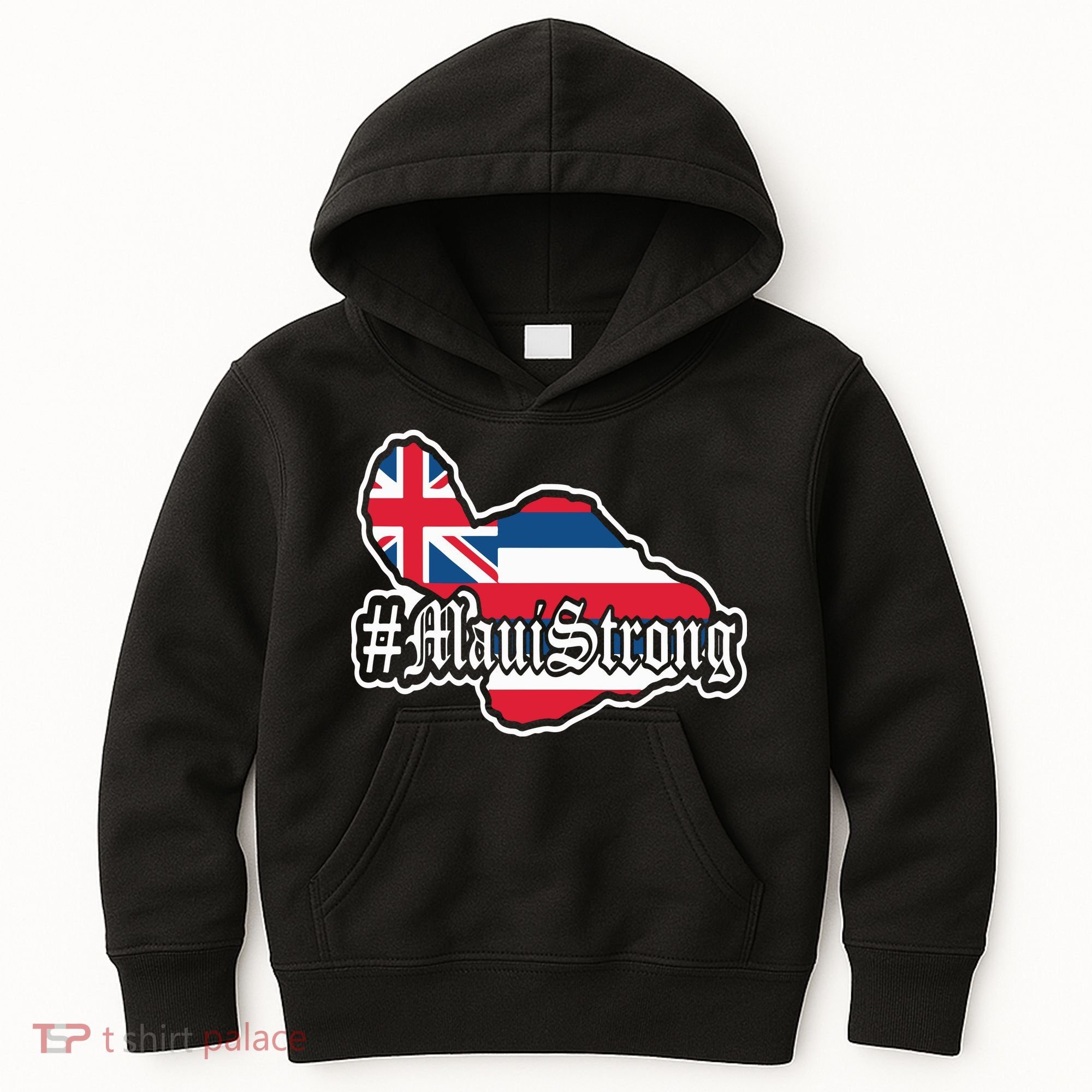 Pray For Maui Strong Hawaii Strong Save Maui Hawaii Kids Hoodie