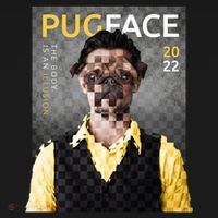Pug Face Man Magazine Pixelated Backpack thumb 2