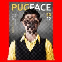 Pug Face Man Magazine Pixelated Santa Hat thumb 1