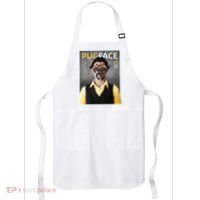 Pug Face Man Magazine Pixelated Apron thumb 0